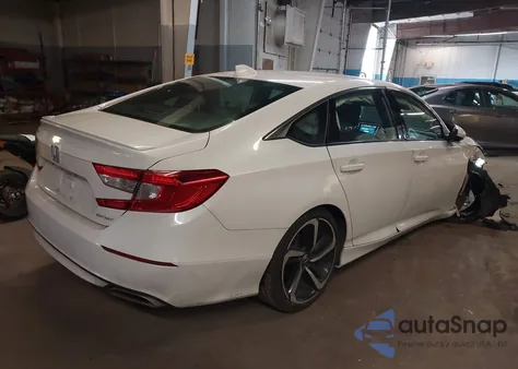 2019 Honda Accord Sport из США, поврежденный, VIN 1HGCV1F32KA093334